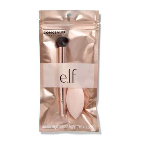 e.l.f. - Concealer Brush & Face Sponge Duo