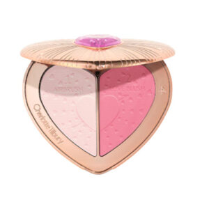 Charlotte Tilbury  - Pillow Talk Beauty Soulmates Airbrush Flawless Finish Brightening and Blush Powder Palette Tono: Flawless Pink