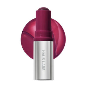 Haus Labs - Color Fuse Longwear Hydrating Glassy Lip + Cheek Blush Balm Stick  Tono:  Glassy Acai