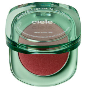 Ciele - flush & PROTECT SPF 45+ powder blush  Tono: Blaze