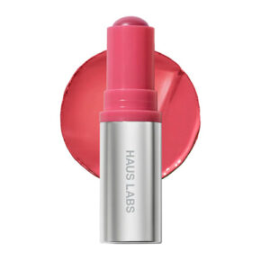 Haus Labs - Color Fuse Longwear Hydrating Glassy Lip + Cheek Blush Balm Stick  Tono: Glassy Rosette