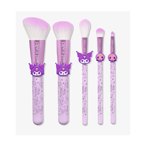 Wet N Wild - Kuromi Anniversary 5-Piece Makeup Brush Set